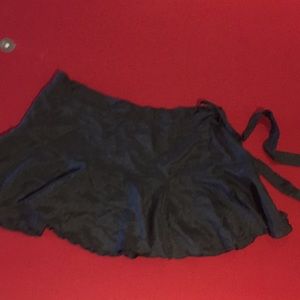 J.Crew black silkwrap